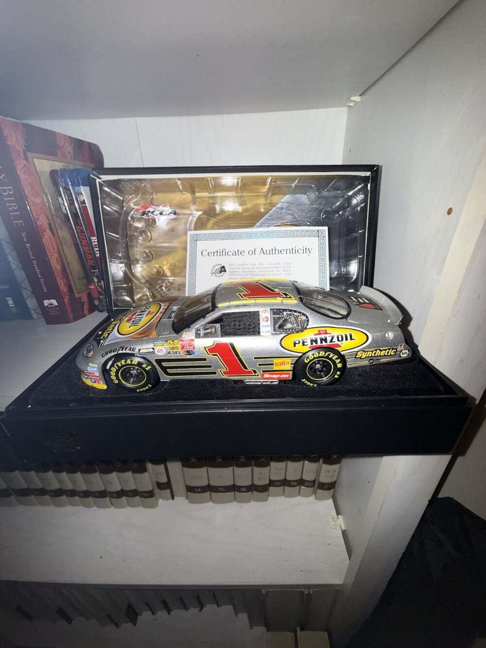 Jeff Green #1 Pennzoil Synthetic 2003 Chevrolet Monte Carlo 1:24 Color Chrome Di